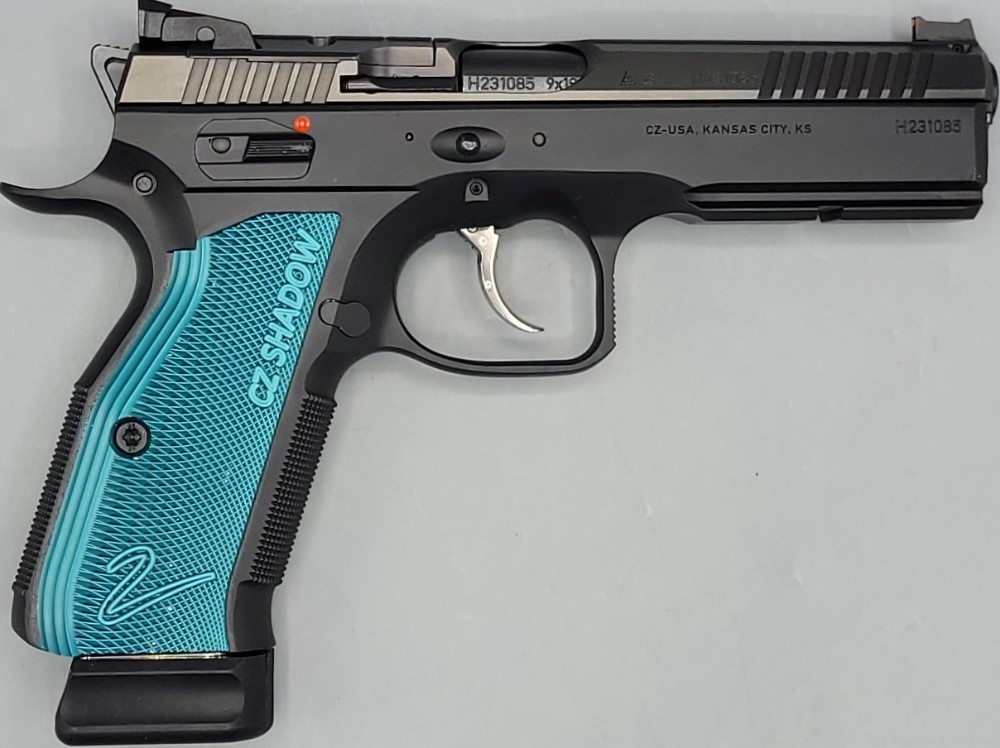 CZ-USA Shadow 2 Full Size 9mm 4.89" Semi Auto Pistol Optic Ready 9x19 CZ-img-1