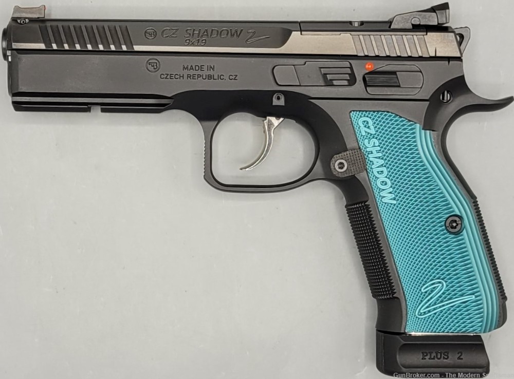 CZ-USA Shadow 2 Full Size 9mm 4.89" Semi Auto Pistol Optic Ready 9x19 CZ-img-2