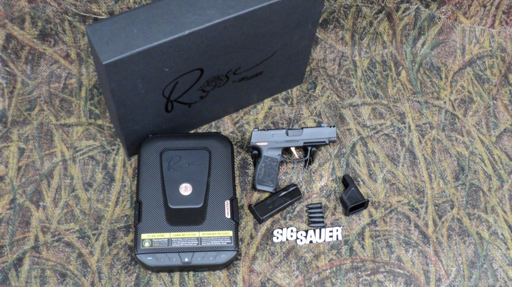 NEW Sig Sauer P365XL ROSE 9mm 3" 10+1 striker fire 365XL-9-ROSE-MS .01 NR-img-0