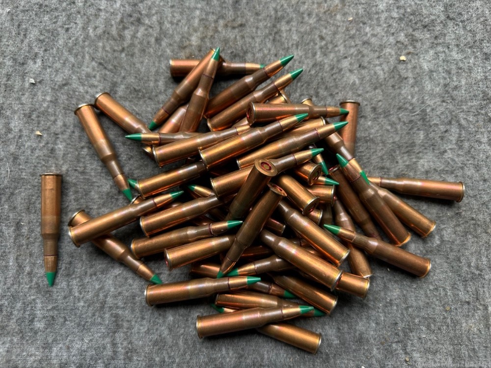 60 Rounds-7.62x54r Tracer Ammo-Great Ammunition For Mosin & PKM -img-0