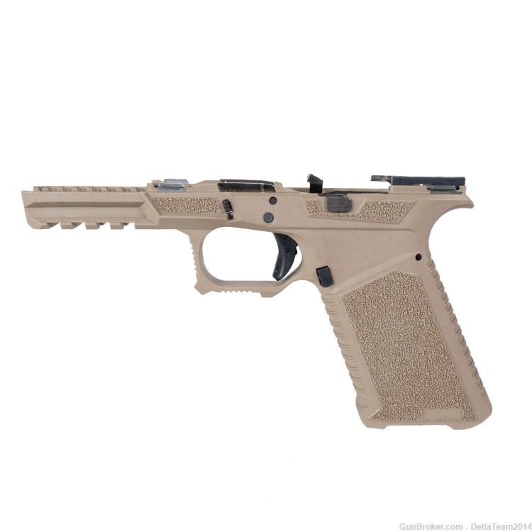 SCT Manufacturing Glock 17 Gen 1-3 Compatible Fully Assembled Frame - FDE-img-2