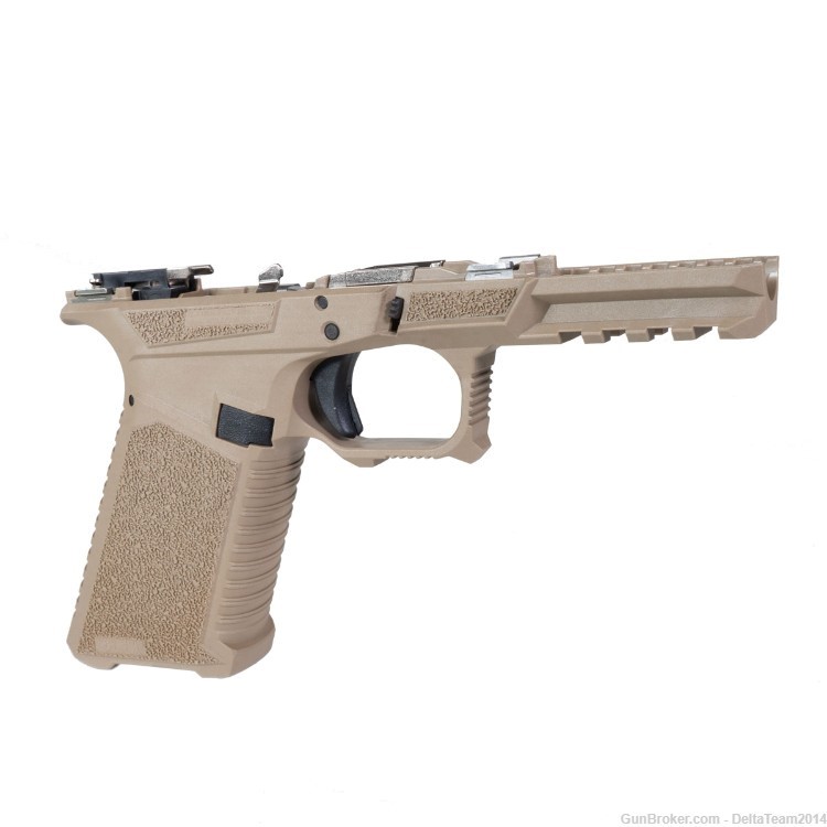 SCT Manufacturing Glock 17 Gen 1-3 Compatible Fully Assembled Frame - FDE-img-1
