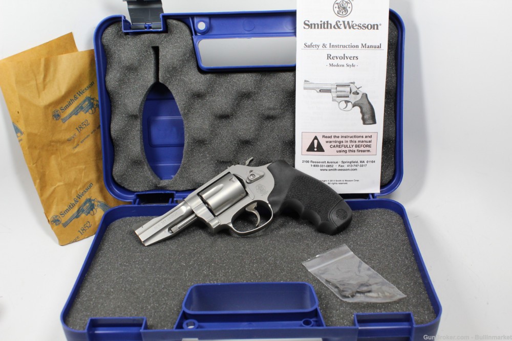 Smith and Wesson S&W 60 15 Pro Series .357 Magnum Double Action Revolver-img-0