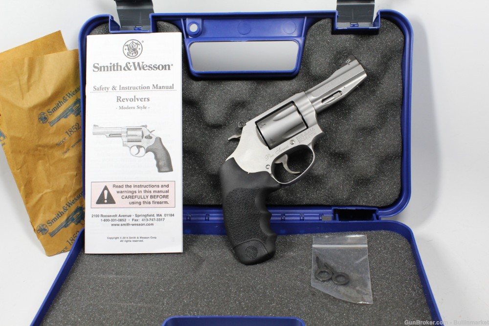 Smith and Wesson S&W 60 15 Pro Series .357 Magnum Double Action Revolver-img-1