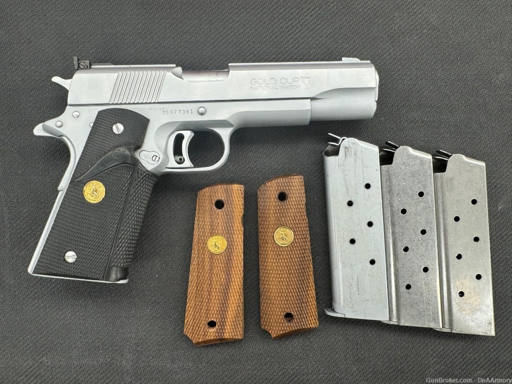 Colt 1911 MK IV/ series 70 Gold Cup National Match 45 ACP-img-1