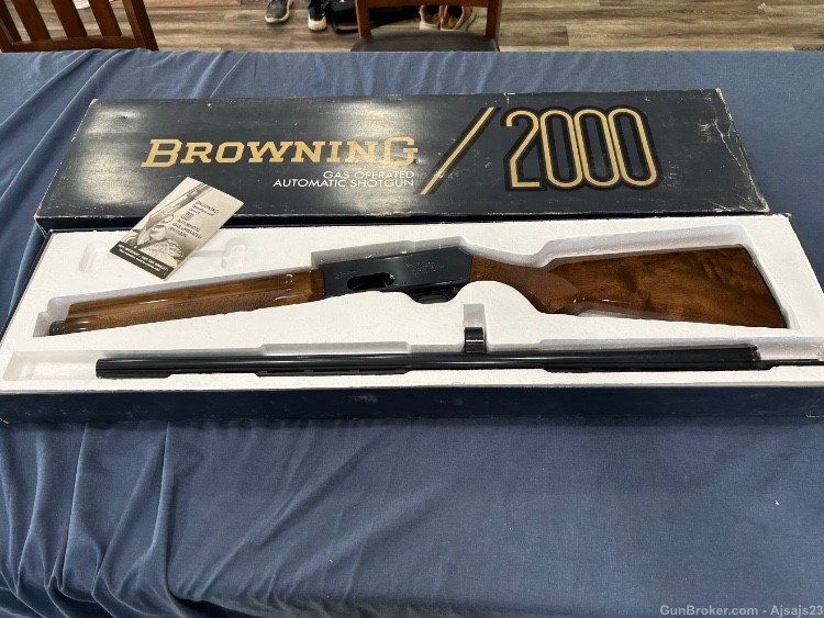 Vintage Browning B2000 12 gauge -img-0