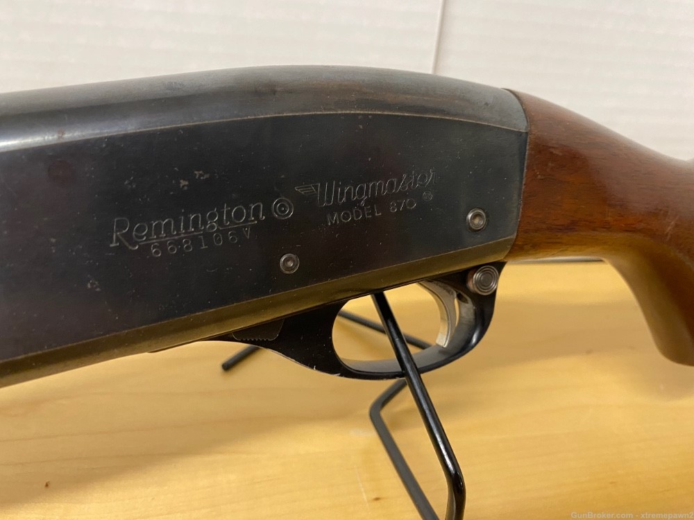 Remington 870 Wingmaster for 2 3/4 or shorter shells-img-5