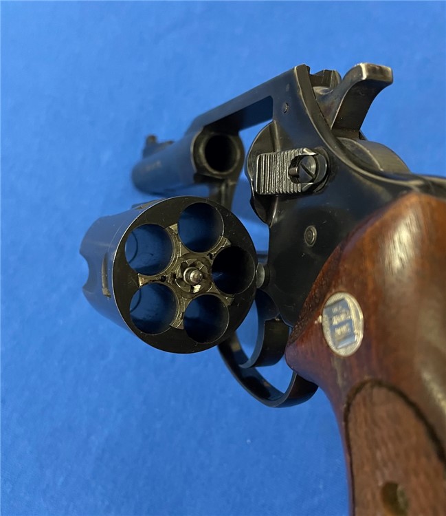 Used Nice Charter Arms .44 Bulldog Blued Steel Revolver with 3" Barrel -img-2