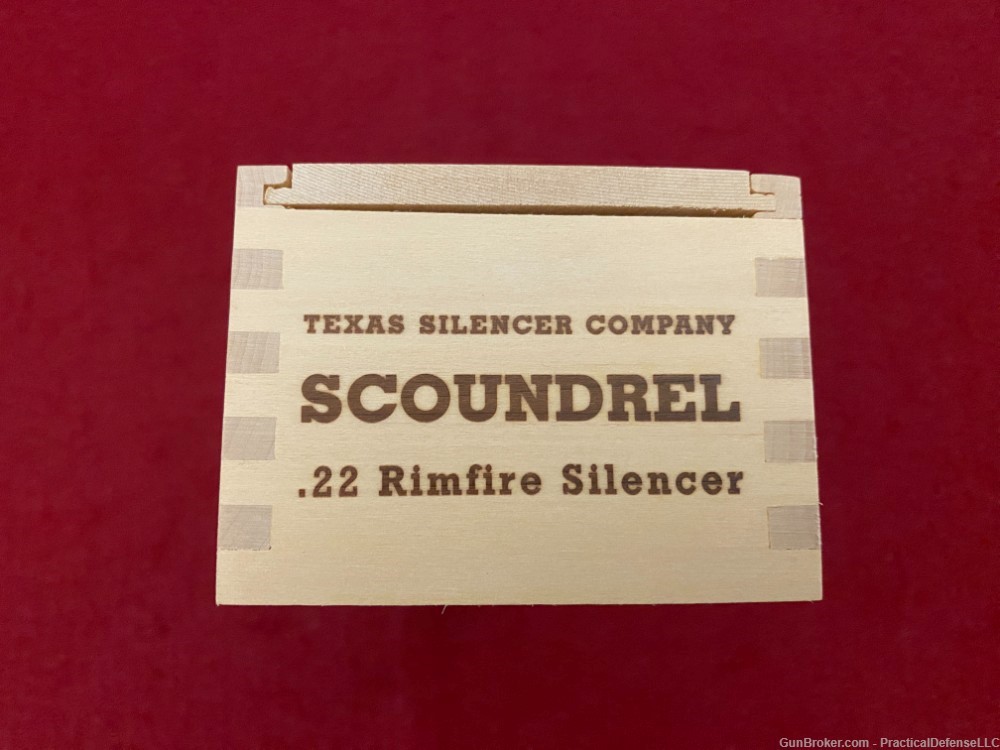 New Texas Silencer Scoundrel .22 Rimfire Silencer, rated for all rimfires-img-10