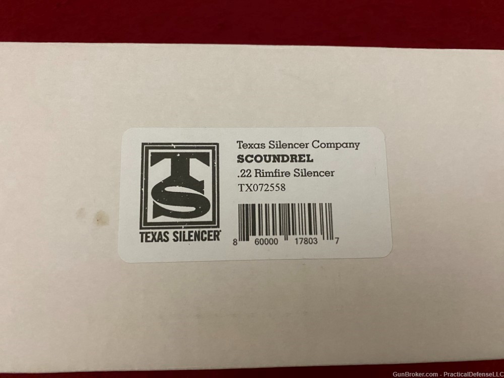 New Texas Silencer Scoundrel .22 Rimfire Silencer, rated for all rimfires-img-21
