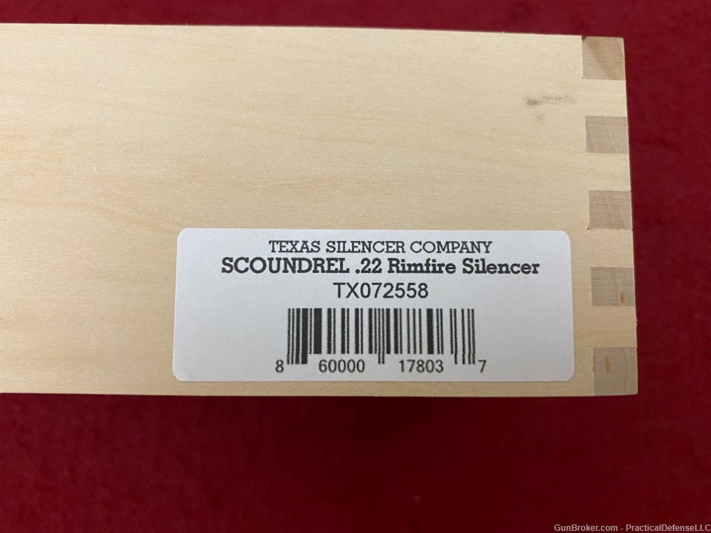 New Texas Silencer Scoundrel .22 Rimfire Silencer, rated for all rimfires-img-11