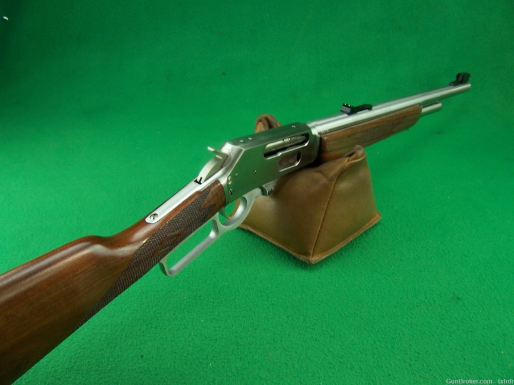 Collectible Marlin 1895gs, 45/70 Govt Guide Gun, 18.5"stainless, Mfd 2015-img-0