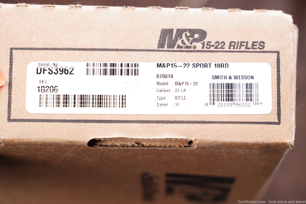 Smith & Wesson S&W Model M&P 15-22  .22 LR 16" Semi-Automatic Rifle, Optic-img-27