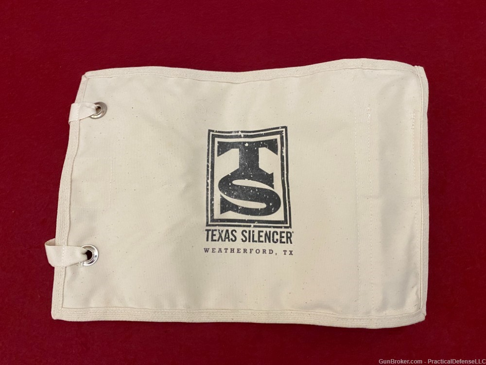 New Texas Silencer Hunter 300 mag Direct Thread 5/8x24 Silencer, wooden box-img-24