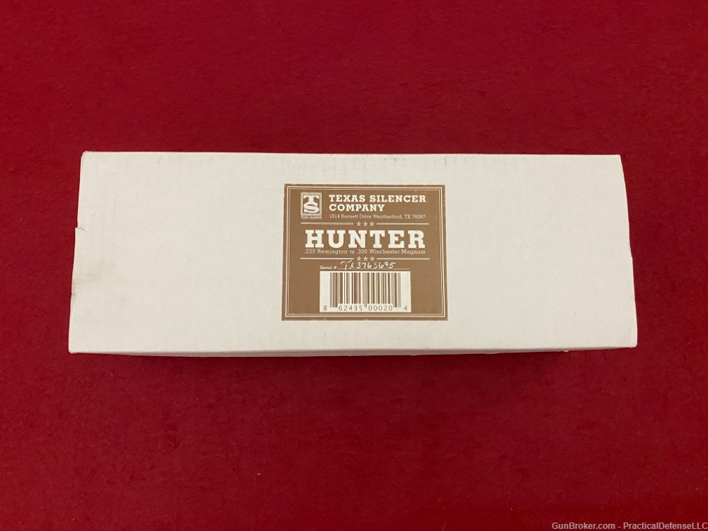 New Texas Silencer Hunter 300 mag Direct Thread 5/8x24 Silencer, wooden box-img-32