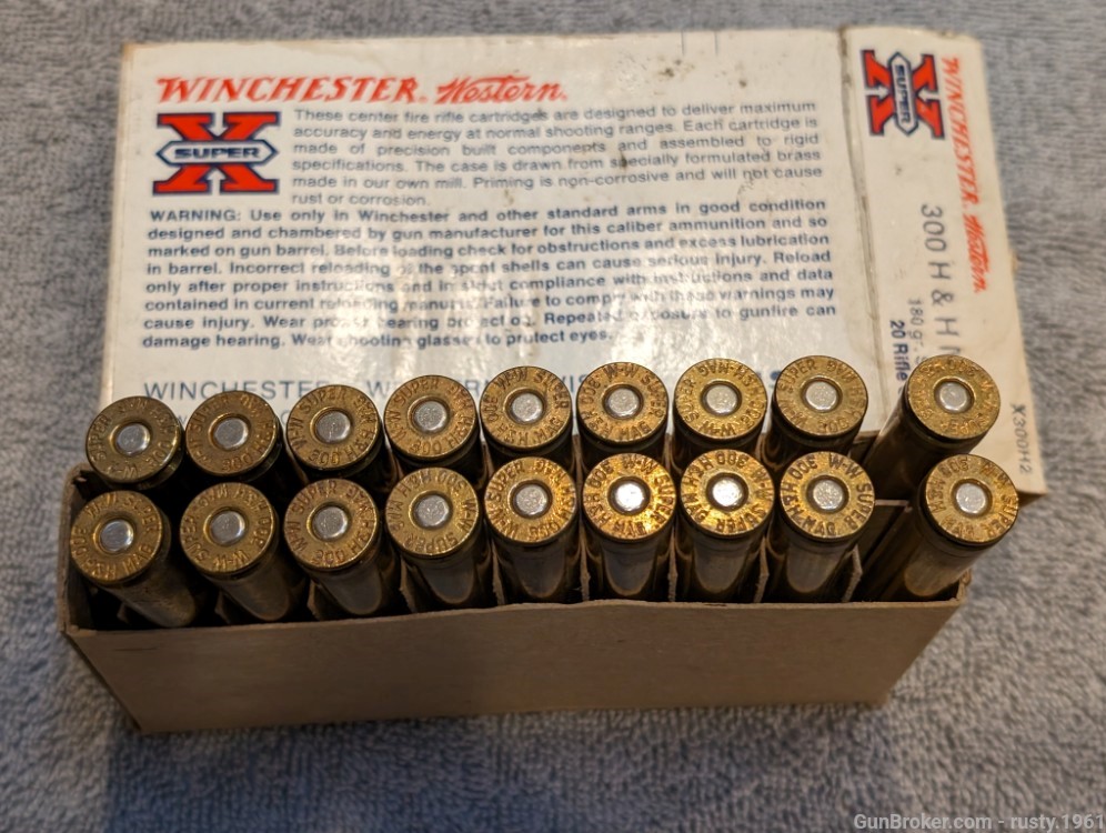 Winchester 300 H&H Magnum 30 rounds-img-2