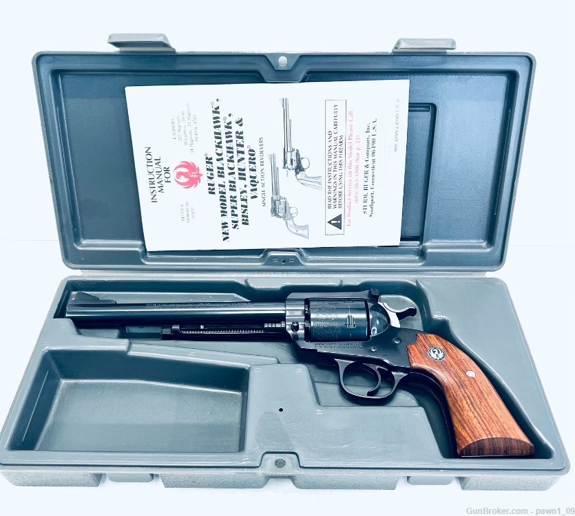 Ruger New Model Blackhawk (Bisley) .45 Colt 7.5" barrel 6 shot revolver -img-0