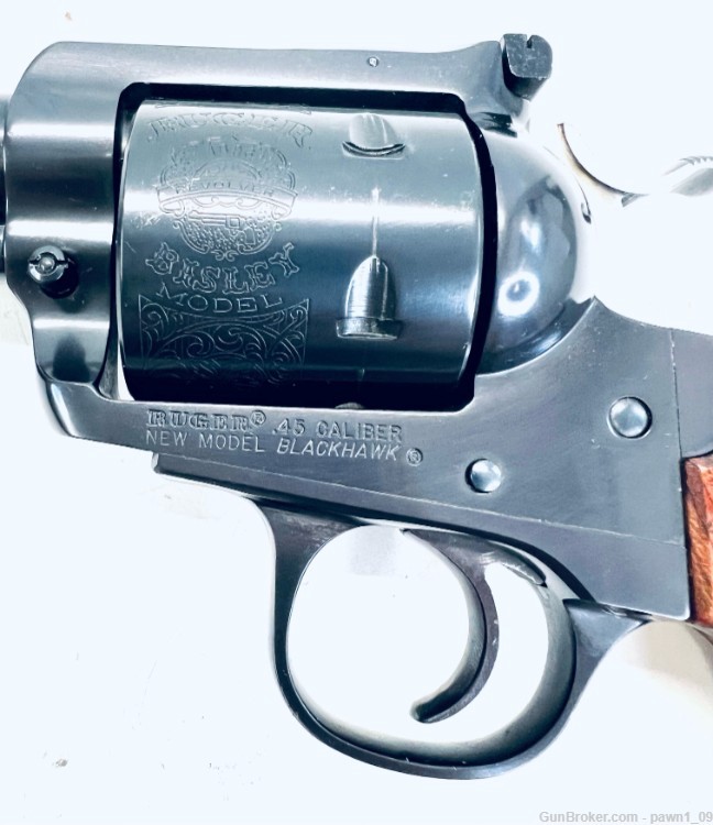 Ruger New Model Blackhawk (Bisley) .45 Colt 7.5" barrel 6 shot revolver -img-2