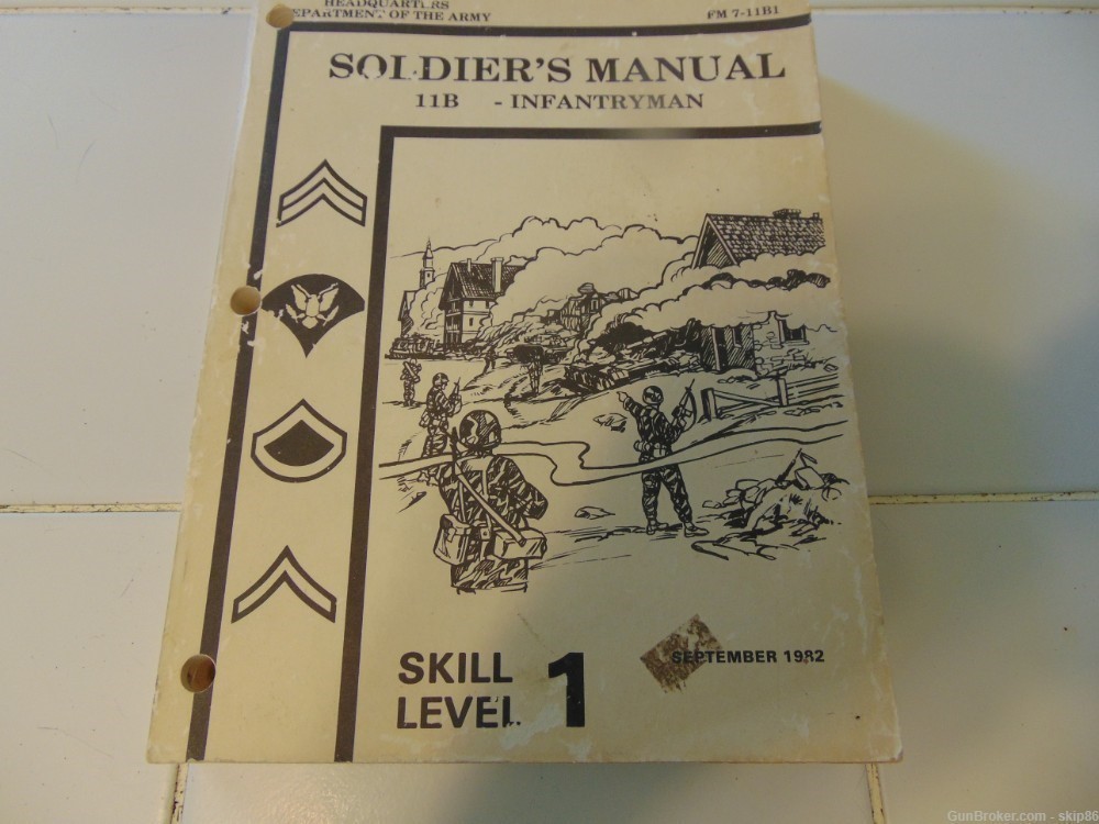 U.S.Army Soldiers manual,11b Infantryman-img-0