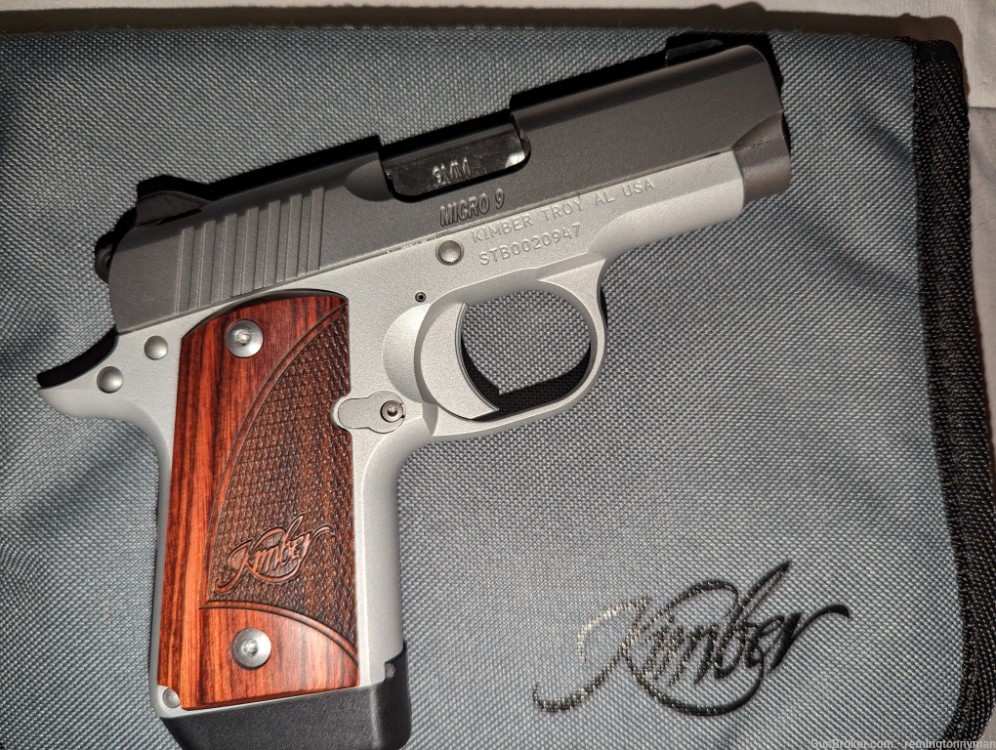 Kimber Micro 9 Stainless Rosewood 9mm-img-0