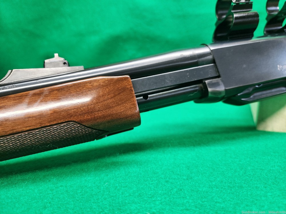 Rare and desired remington 7600 bdl 243 pump action rifle-img-4