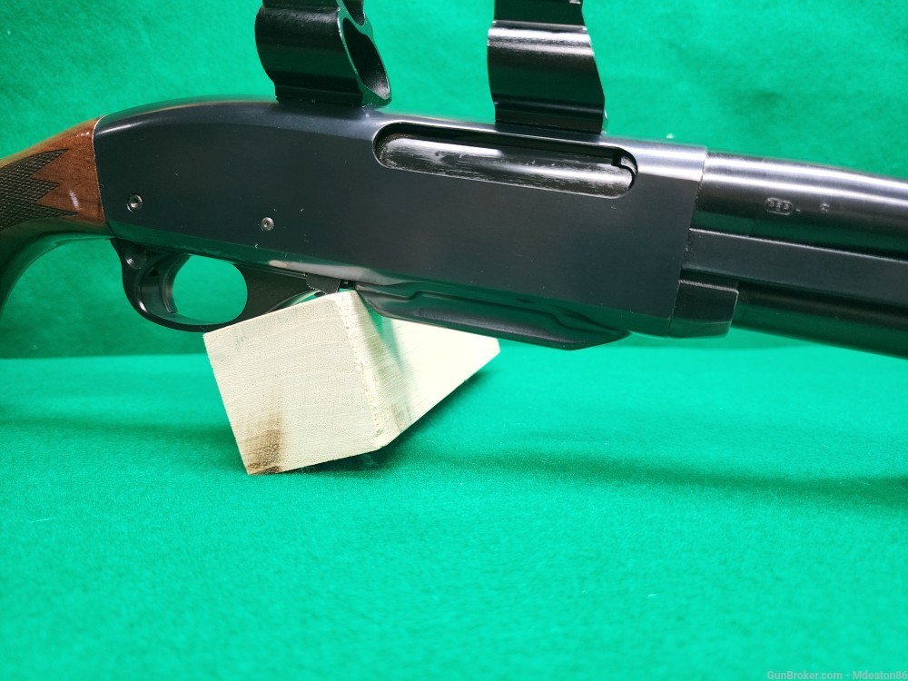 Rare and desired remington 7600 bdl 243 pump action rifle-img-16
