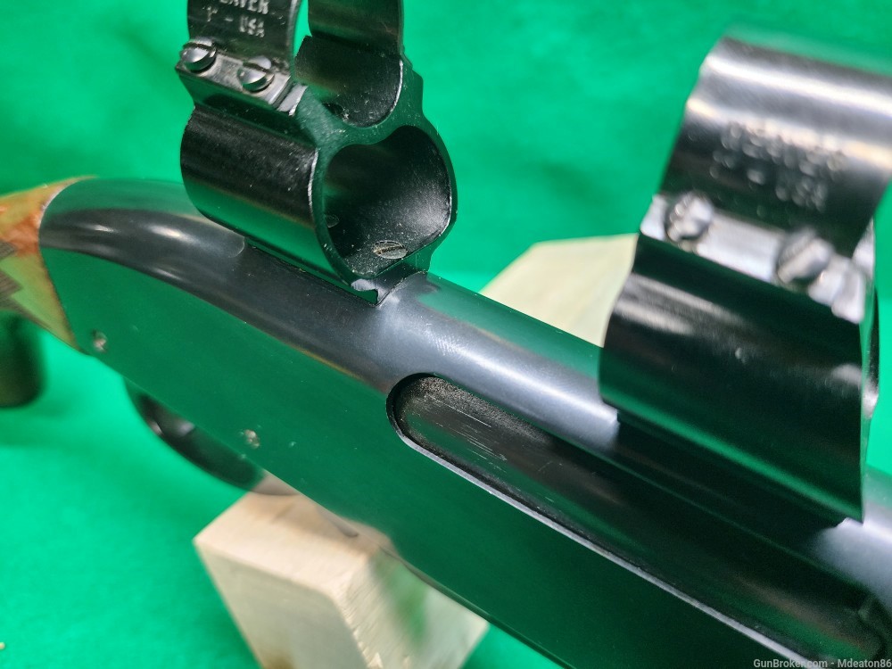 Rare and desired remington 7600 bdl 243 pump action rifle-img-28