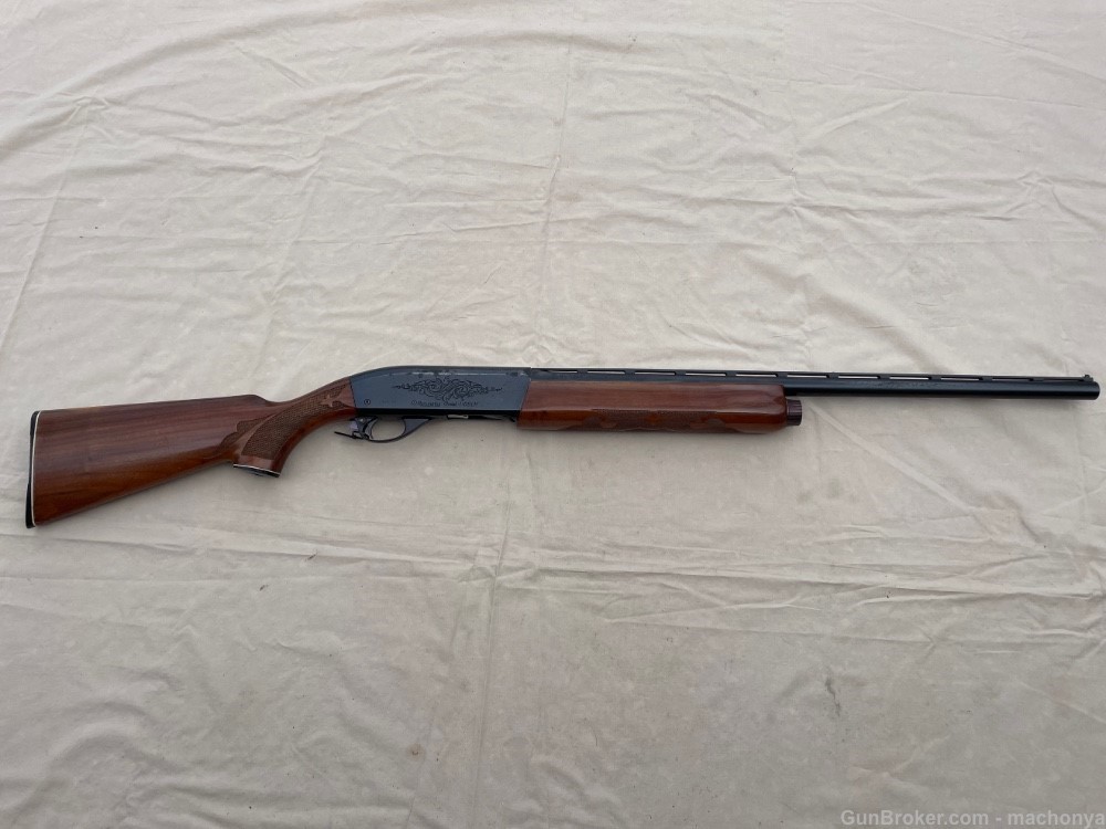 Remington Model 1100 Left Handed 12 Gauge Semi Auto Good Condition-img-0