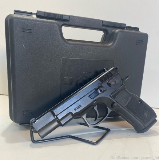 Tristar S-120 9mm semi auto pistol with case and 2 mags-img-2