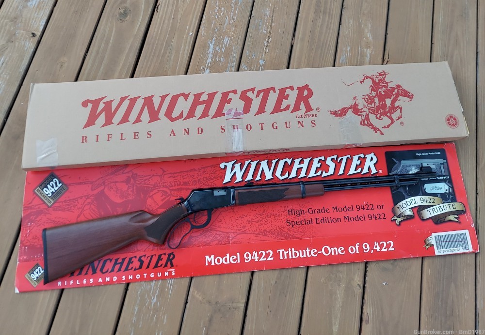 Winchester 9422 LEGACY Tribute Rifle .22lr Lever Collector 1 of 9,422 94/22-img-0