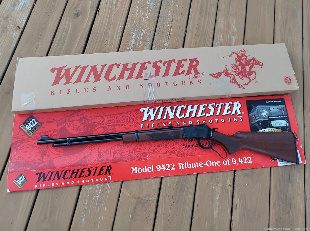 Winchester 9422 LEGACY Tribute Rifle .22lr Lever Collector 1 of 9,422 94/22-img-1