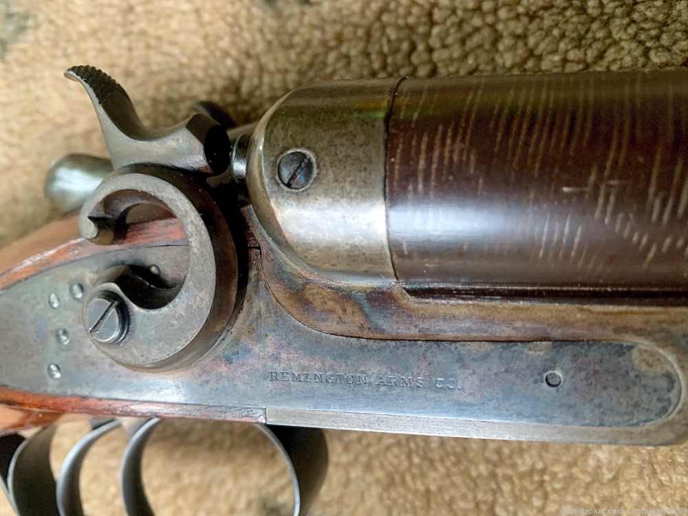 Remington 1889 Double hammer gun. Rare condition-img-4