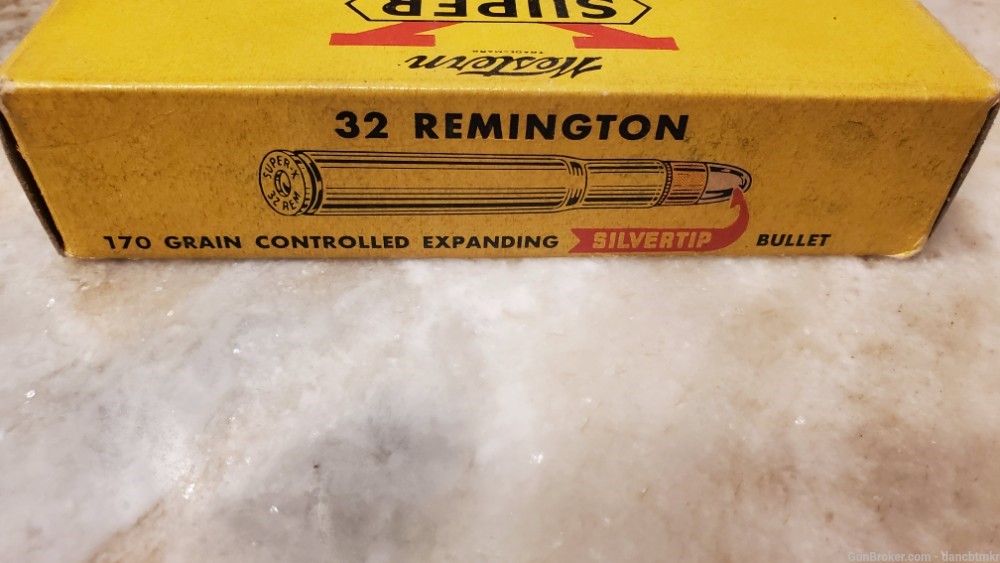 32 Remington Western Super X Silvertip 170gr - Excellent condition full box-img-5