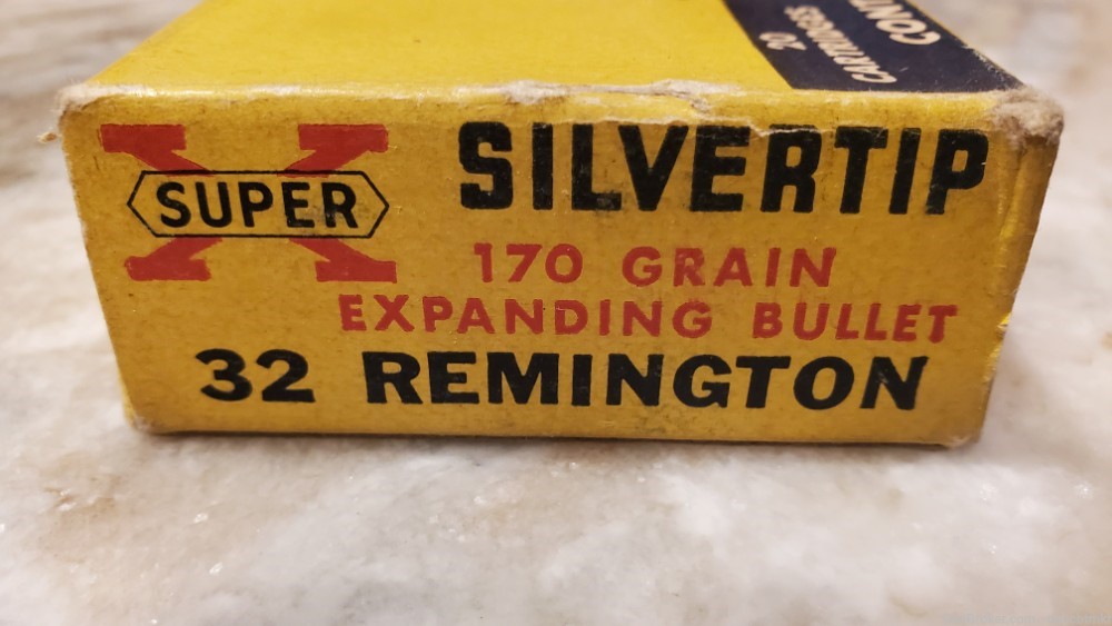 32 Remington Western Super X Silvertip 170gr - Excellent condition full box-img-6