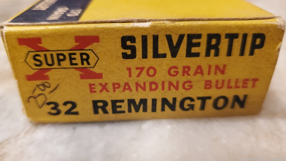 32 Remington Western Super X Silvertip 170gr - Excellent condition full box-img-1