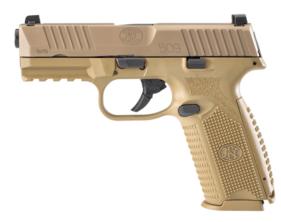 FN AMERICA FN 509 NMS DS 4in 2x17rd FDE/FDE Pistol (66-100489)-img-2