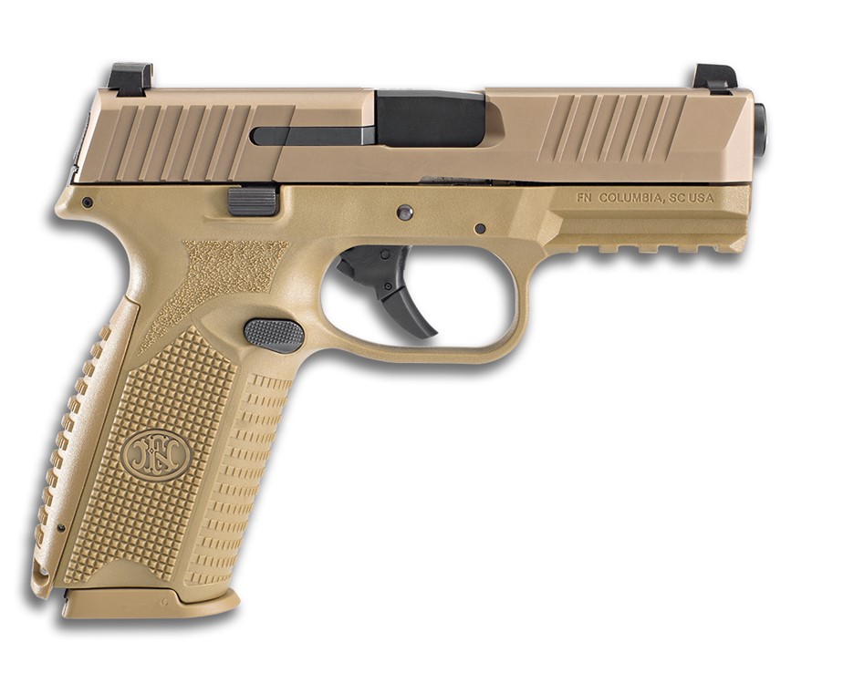 FN AMERICA FN 509 NMS DS 4in 2x17rd FDE/FDE Pistol (66-100489)-img-1