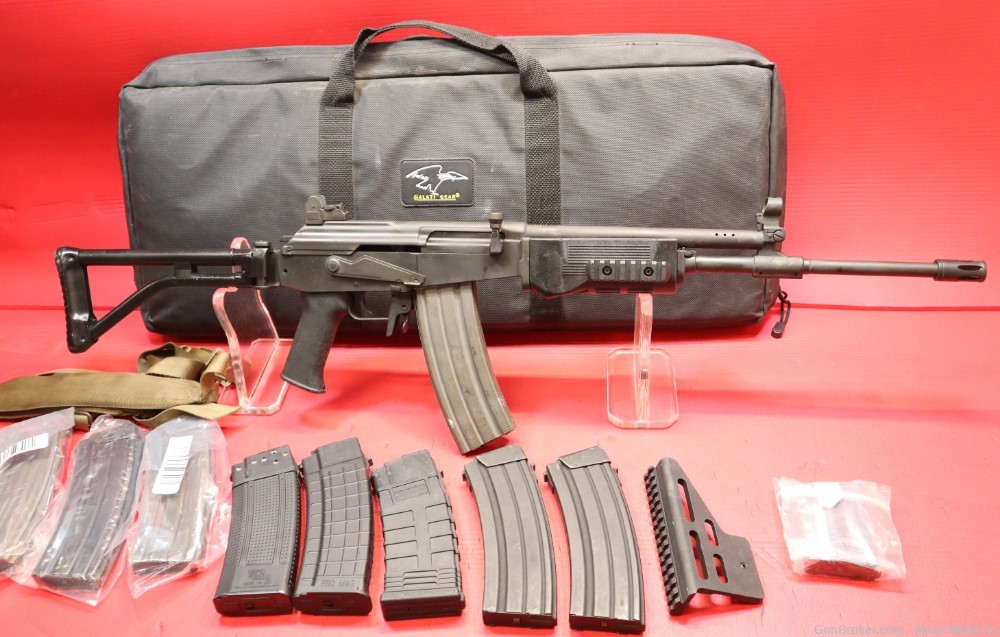 Golani Sporter 5.56 Galil w/Lots Of Extras Case Mags Mount *SIDEFOLDER*-img-12