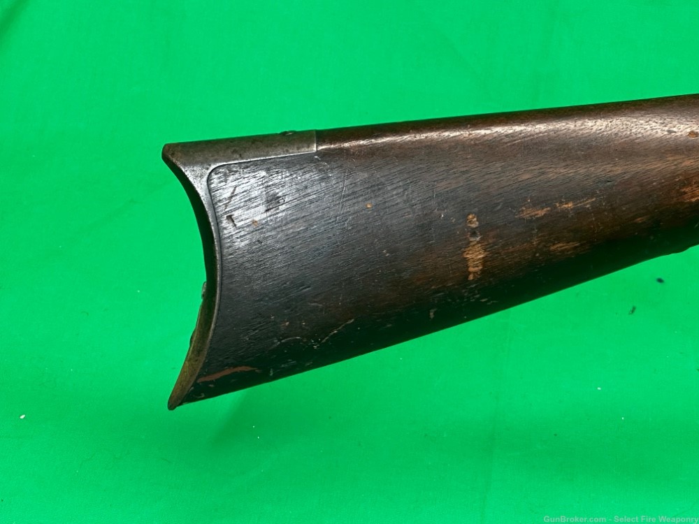 Antique Winchester 1873 Made in 1876! 44-40 24” barrel Gunsmith Special-img-1