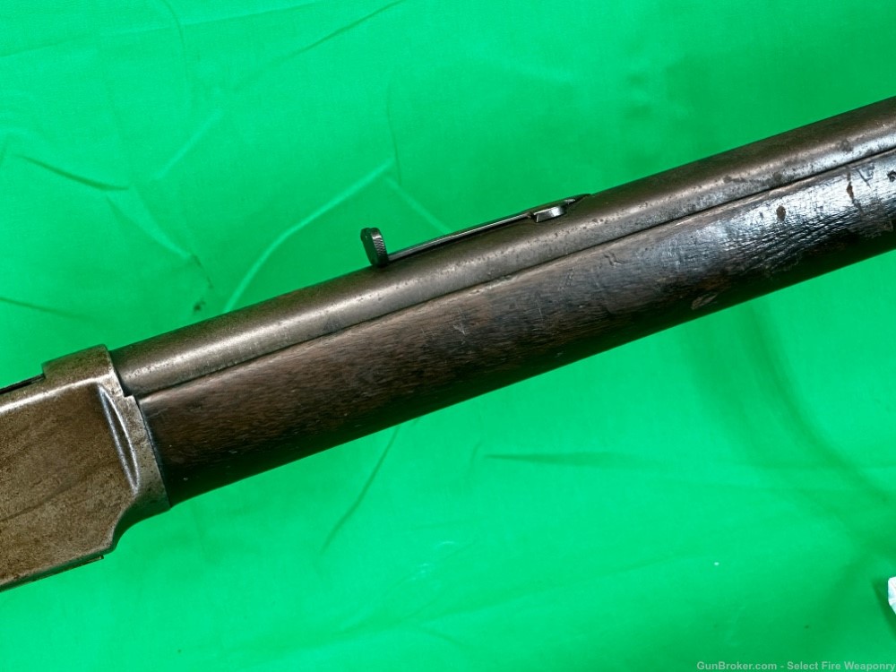 Antique Winchester 1873 Made in 1876! 44-40 24” barrel Gunsmith Special-img-8