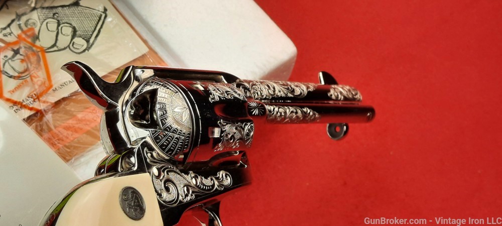 Colt *Engraving Sampler* SAA  Denise Thirion factory engraved,ivory NIB!-img-25