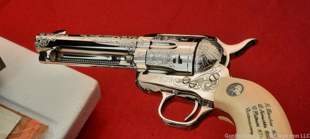 Colt *Engraving Sampler* SAA  Denise Thirion factory engraved,ivory NIB!-img-20