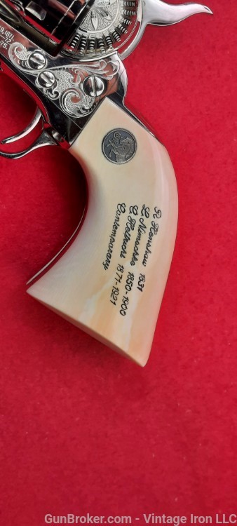 Colt *Engraving Sampler* SAA  Denise Thirion factory engraved,ivory NIB!-img-13