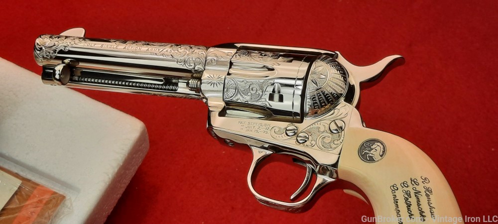 Colt *Engraving Sampler* SAA  Denise Thirion factory engraved,ivory NIB!-img-21