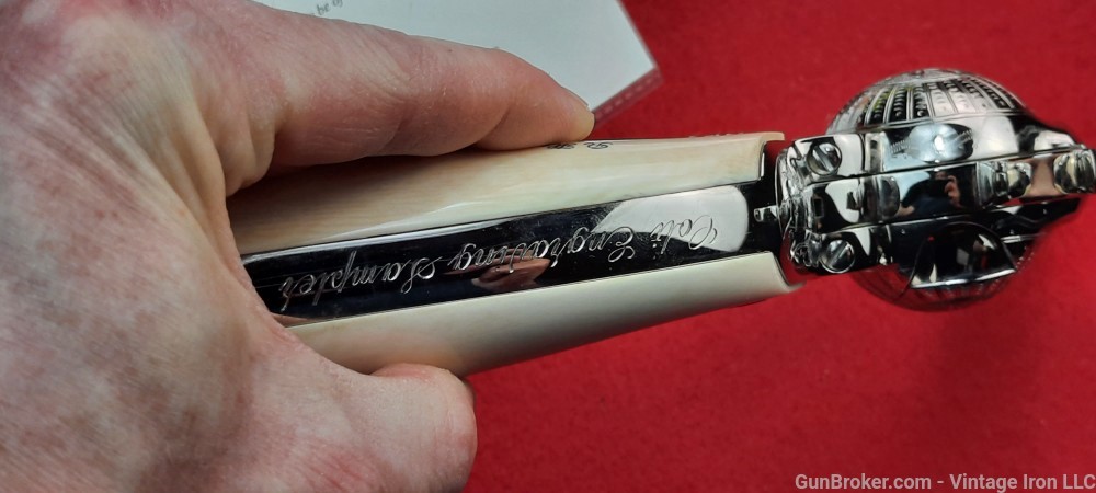 Colt *Engraving Sampler* SAA  Denise Thirion factory engraved,ivory NIB!-img-24