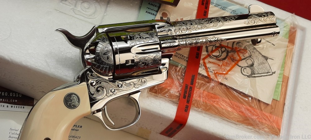 Colt *Engraving Sampler* SAA  Denise Thirion factory engraved,ivory NIB!-img-43