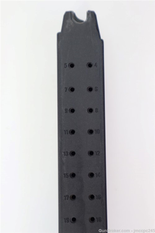 Rare Like New 33 Round Pre-Ban U Notch Glock 9mm Magazine Mass Legal 31+2-img-4