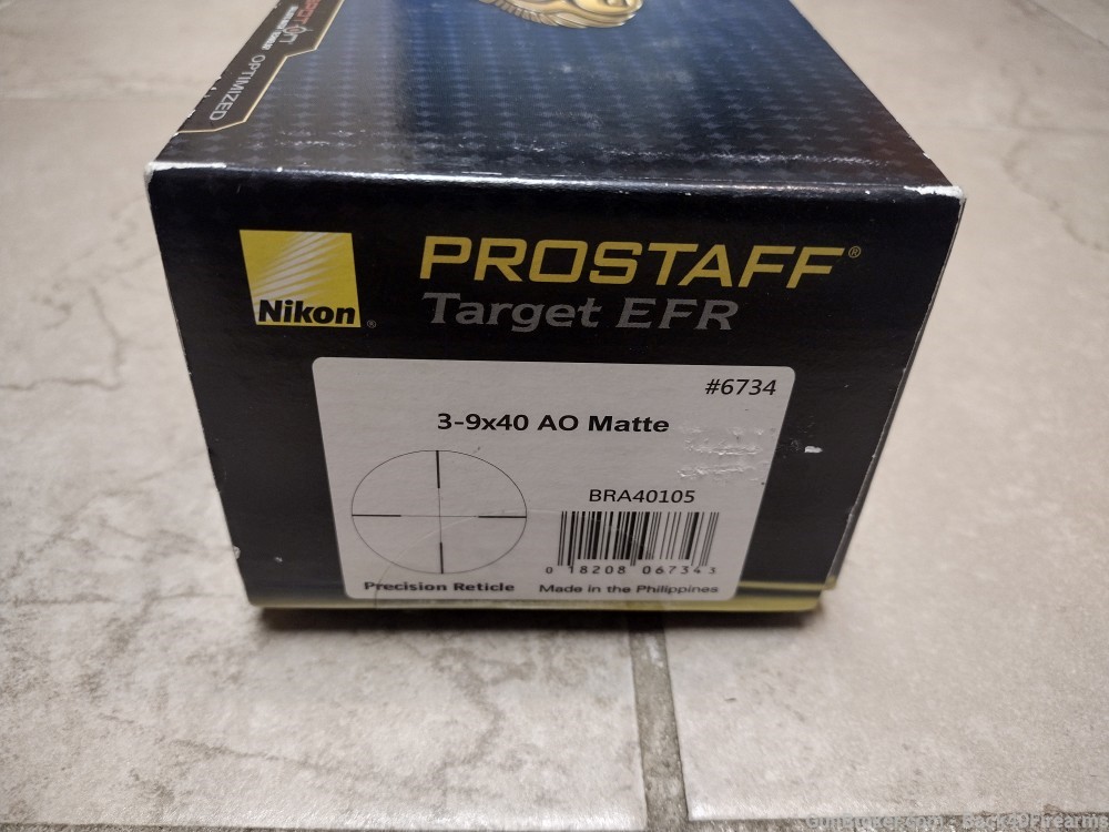 Nikon Prostaff Target EFR 3-9x40 AO Precision Reticle Matte Rifle 6734-img-10