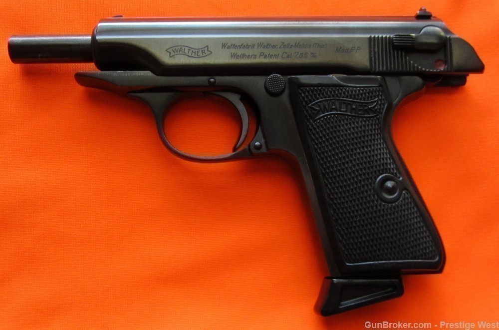 Gorgeous 1931 German Walther PP Zella-Mehlis (Thur) 7.65 PP "Minty" "Rare"-img-7