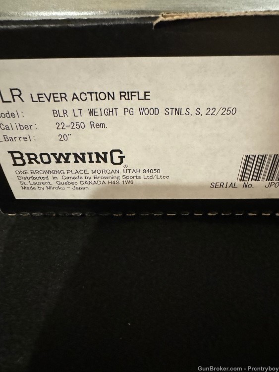 Browning BLR LT Wt Stainless 22-250-img-17
